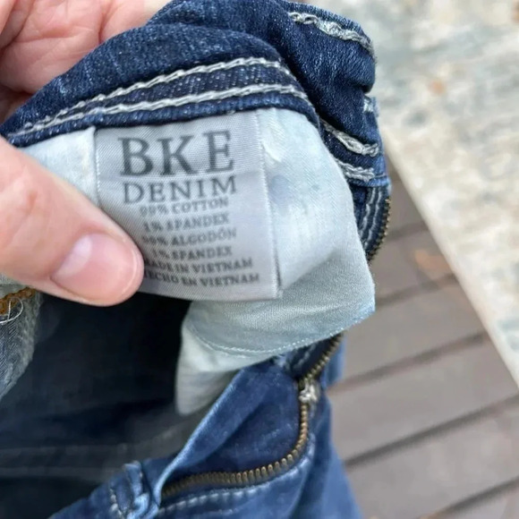 BKE men’s Carter stretch boot cut jeans size 28S - Picture 5 of 6